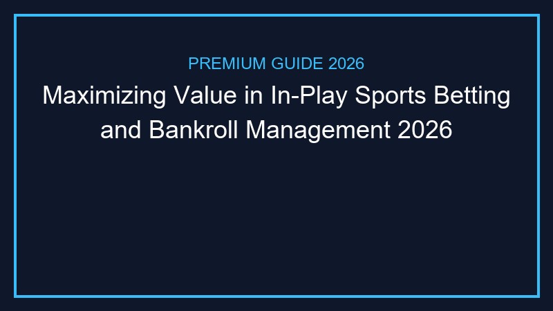 Vworld178 In-Play Sports Betting Staking Models